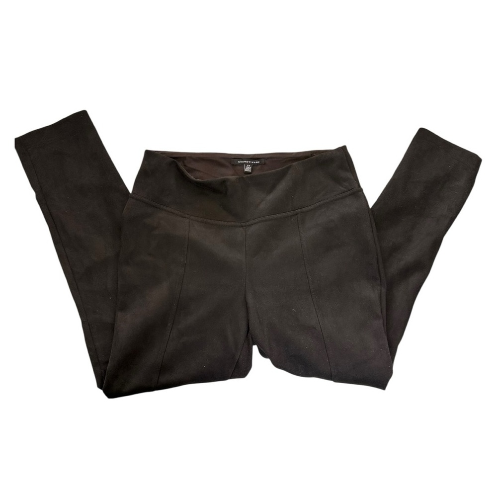 Andrew Marc Faux suede Black Leggings